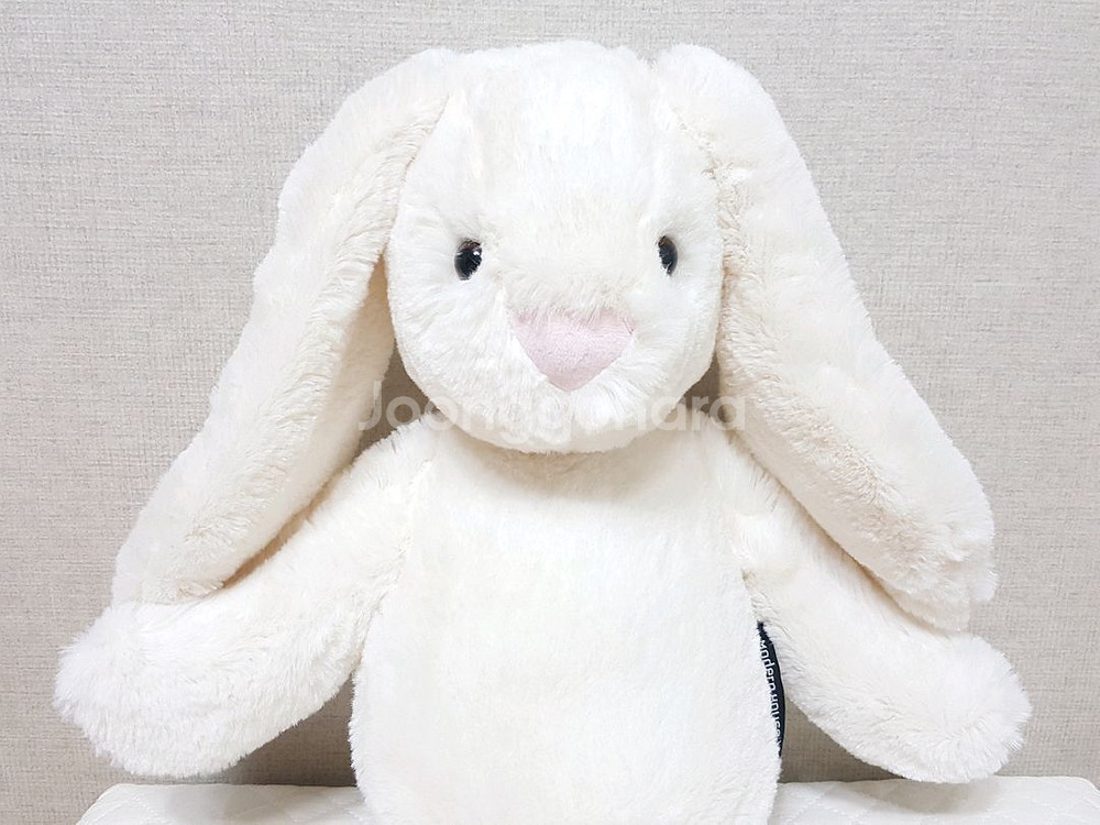 미사용)모던하우스 극세사 폭신한 애착 토끼인형 38cm--1