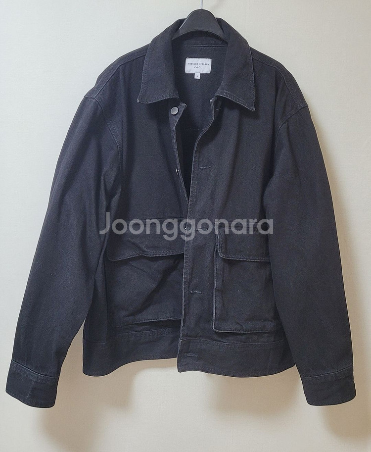 검정 청자켓 L size--0