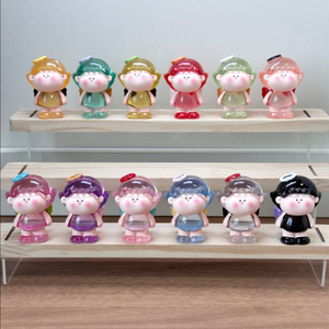 핸드메이드 수지 투명 무지 뽀짝 천사 엔젤 피규어