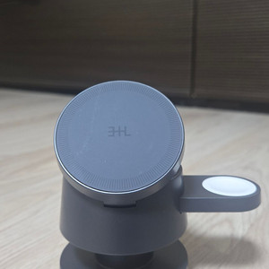삼플라 머시룸등 4in1 고속무선 충전기 거치대(블랙)