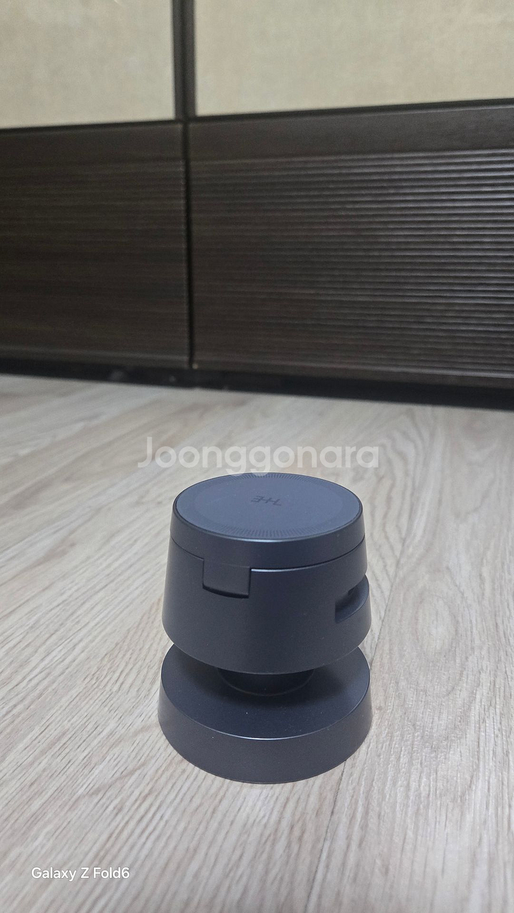 삼플라 머시룸등 4in1 고속무선 충전기 거치대(블랙)--4