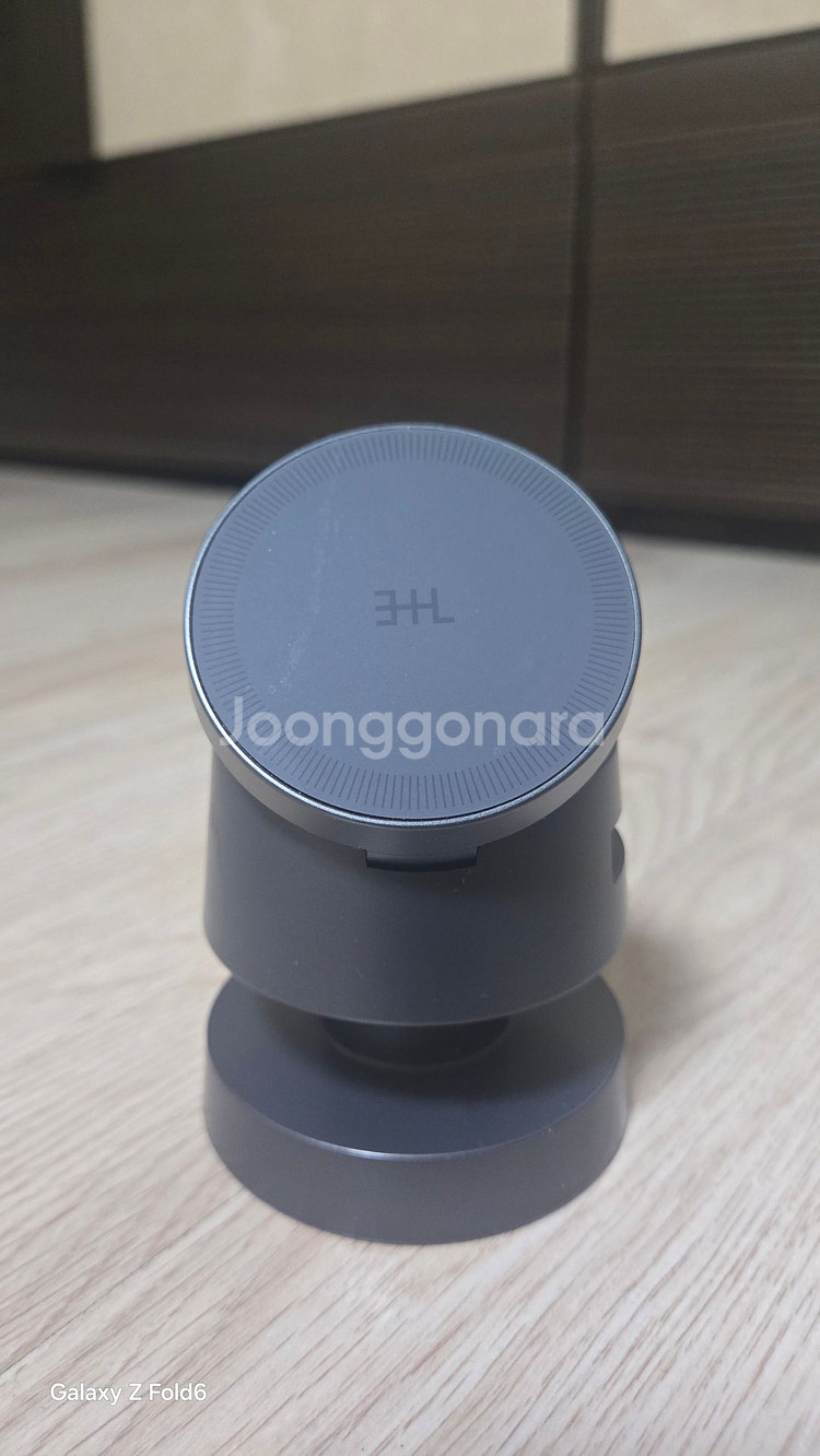 삼플라 머시룸등 4in1 고속무선 충전기 거치대(블랙)--1