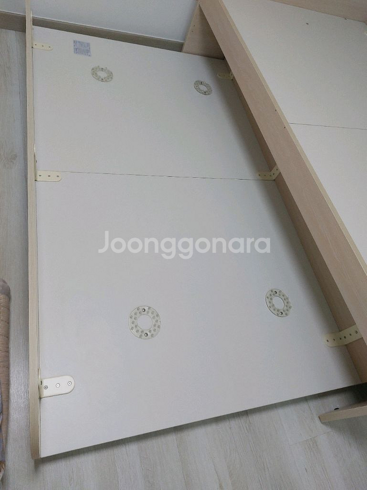 한샘 슬라이딩 2층 침대--1