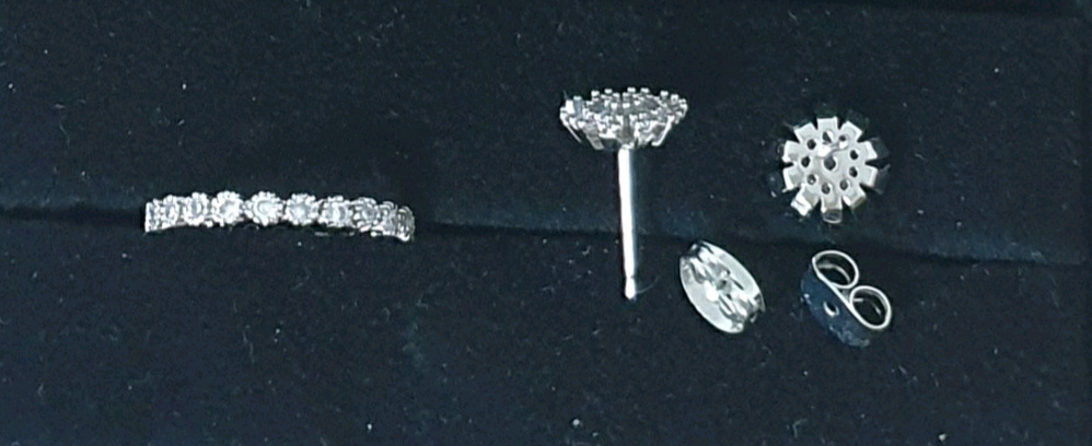 써지컬 악세사리 마르게리타 귀걸이 진주 반지--2