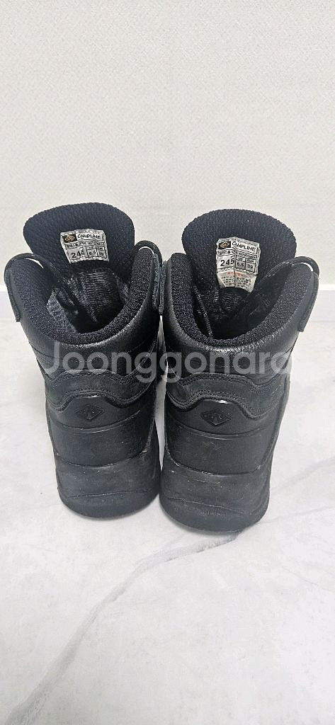 캠프라인 블랙스톰 오메가 차콜색 245사이즈--2