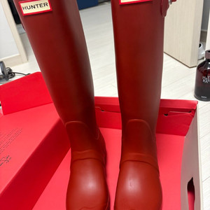 헌터 레인부츠