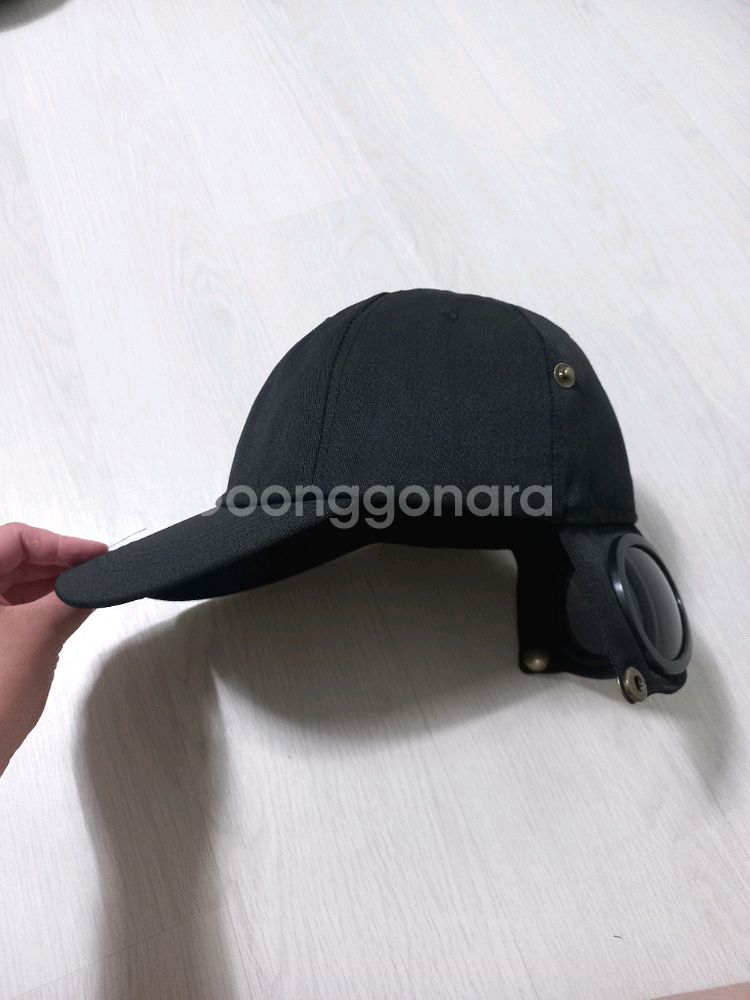 고글캡 블랙,볼캡,특이한모자,남녀공용--1