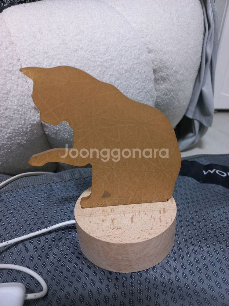 고양이아크릴무드등,고양이 무드등,스텐드,조명,스탠드--5