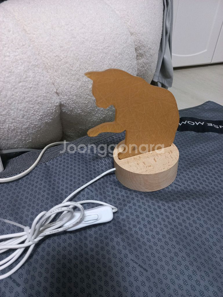고양이아크릴무드등,고양이 무드등,스텐드,조명,스탠드--4