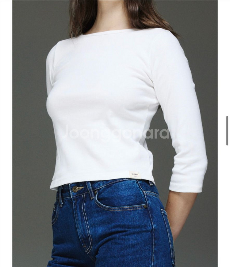 글로니 3/4 G COMFORT TEE (WHITE)--2