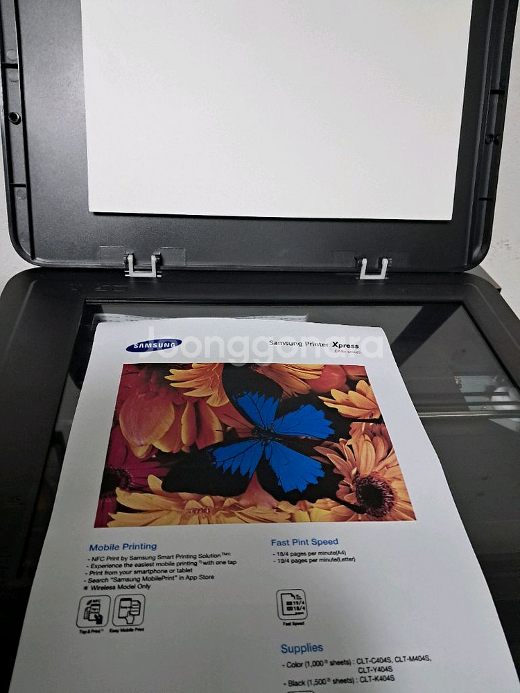 삼성SLC483W 칼라레이저 복합기 판매합니다--2