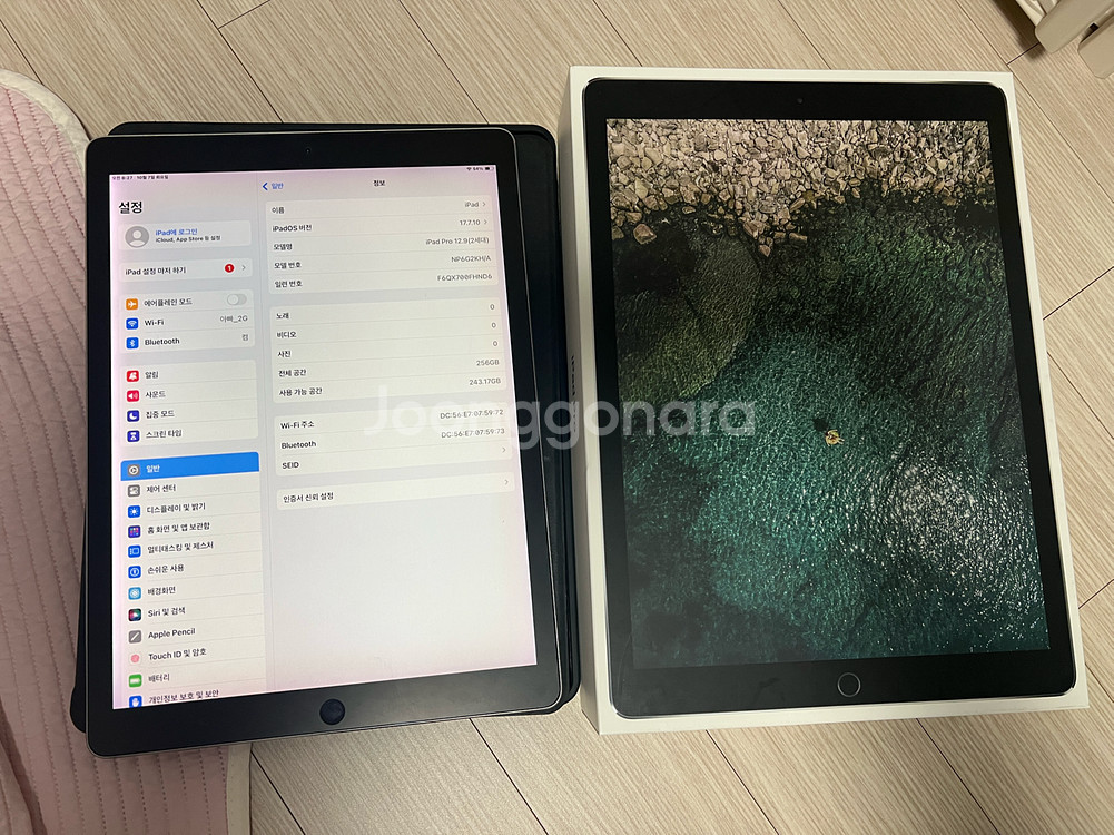 아이패드프로 2세대 wifi 256+ 애플펜슬 + 교체--2