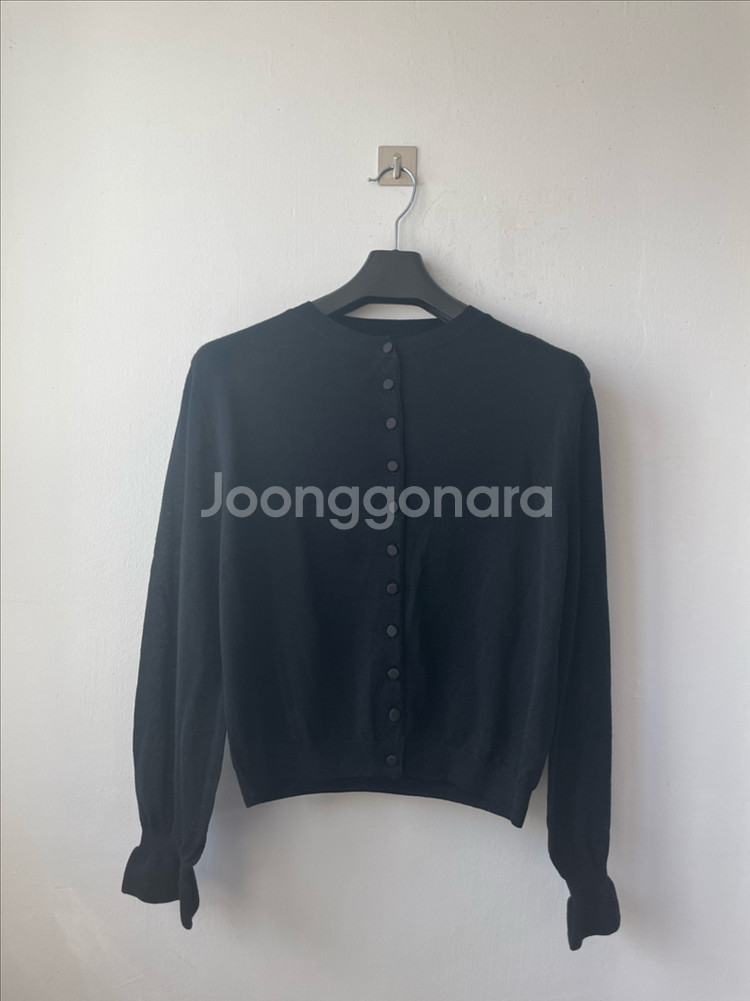 카티아조 럭셔리 울 가디건 시크블랙 새상품 (내용필)--6