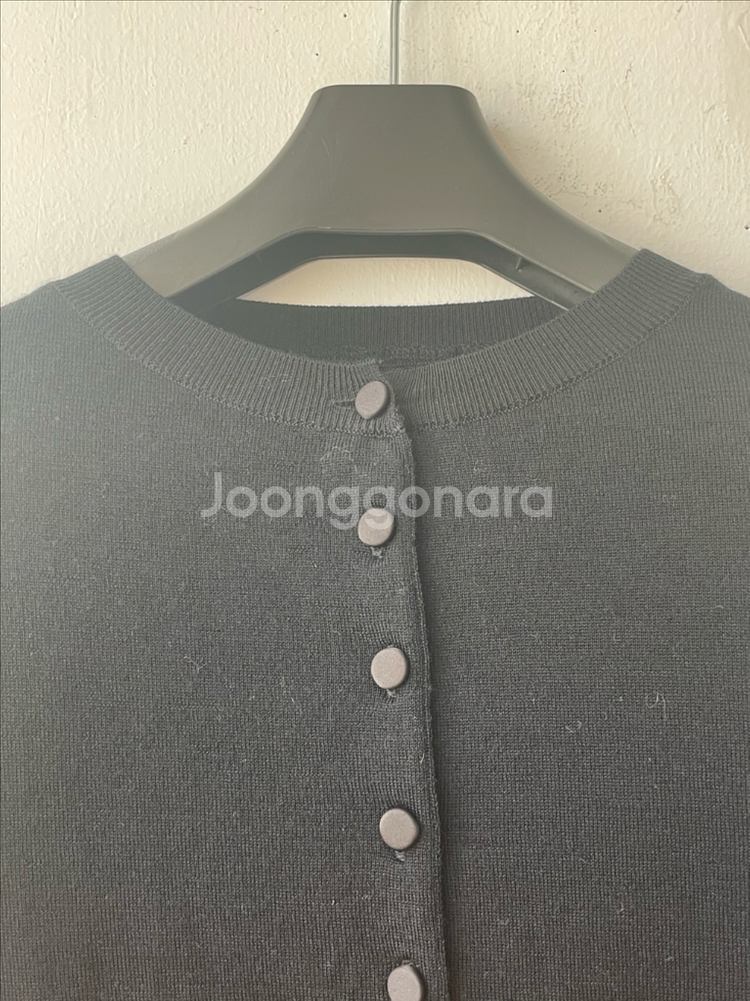 카티아조 럭셔리 울 가디건 시크블랙 새상품 (내용필)--8
