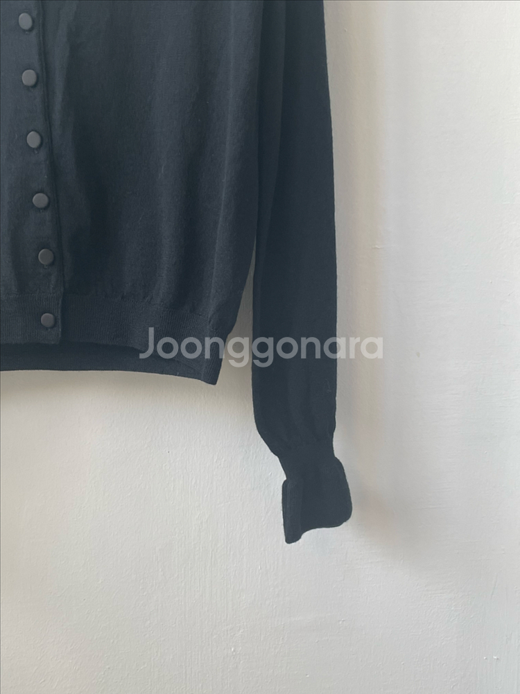 카티아조 럭셔리 울 가디건 시크블랙 새상품 (내용필)--9