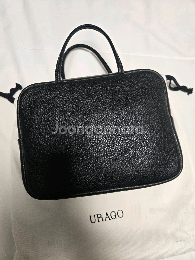 유라고 스퀘어 탑핸드백--3