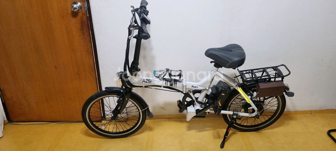 전기자전거 영국 a2b 쿠오플러스 속도해제 배터리업글--0