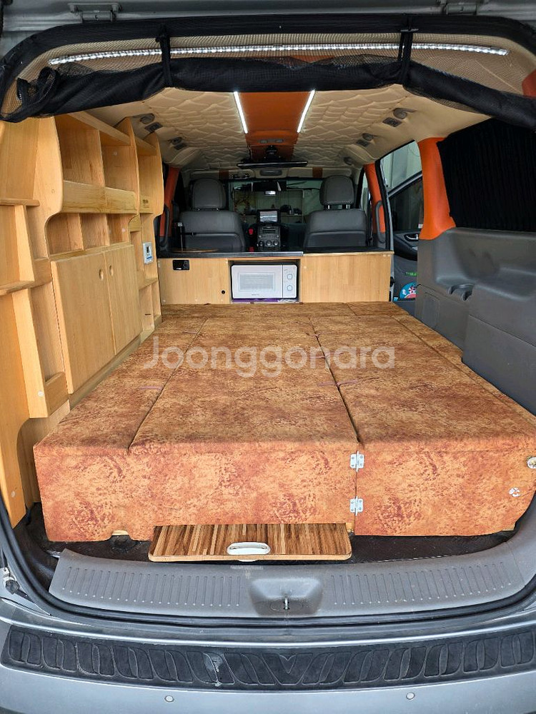 그랜드스타렉스용 캠핑카침상--0