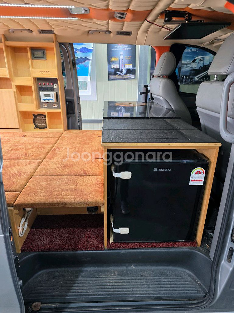 그랜드스타렉스용 캠핑카침상--3