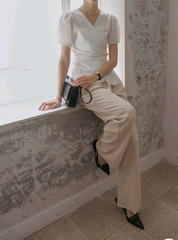 커먼유니크 밴딩 와이드 슬랙스 ( 스탠다드 2xl ) 이미지