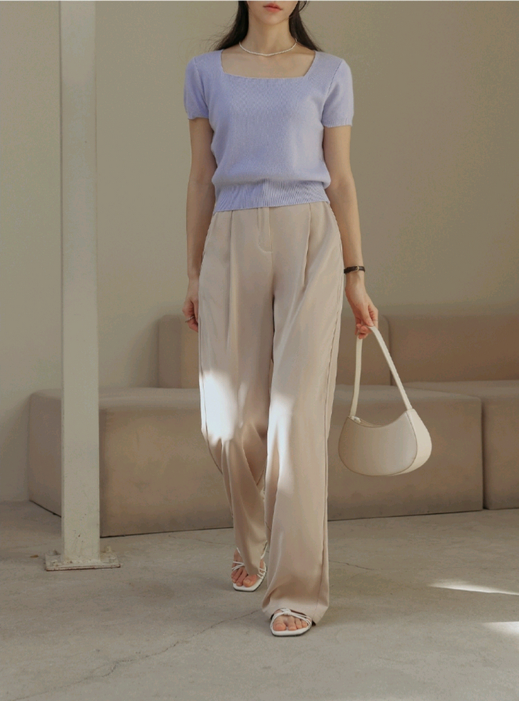 커먼유니크 밴딩 와이드 슬랙스 ( 스탠다드 2xl ) 이미지