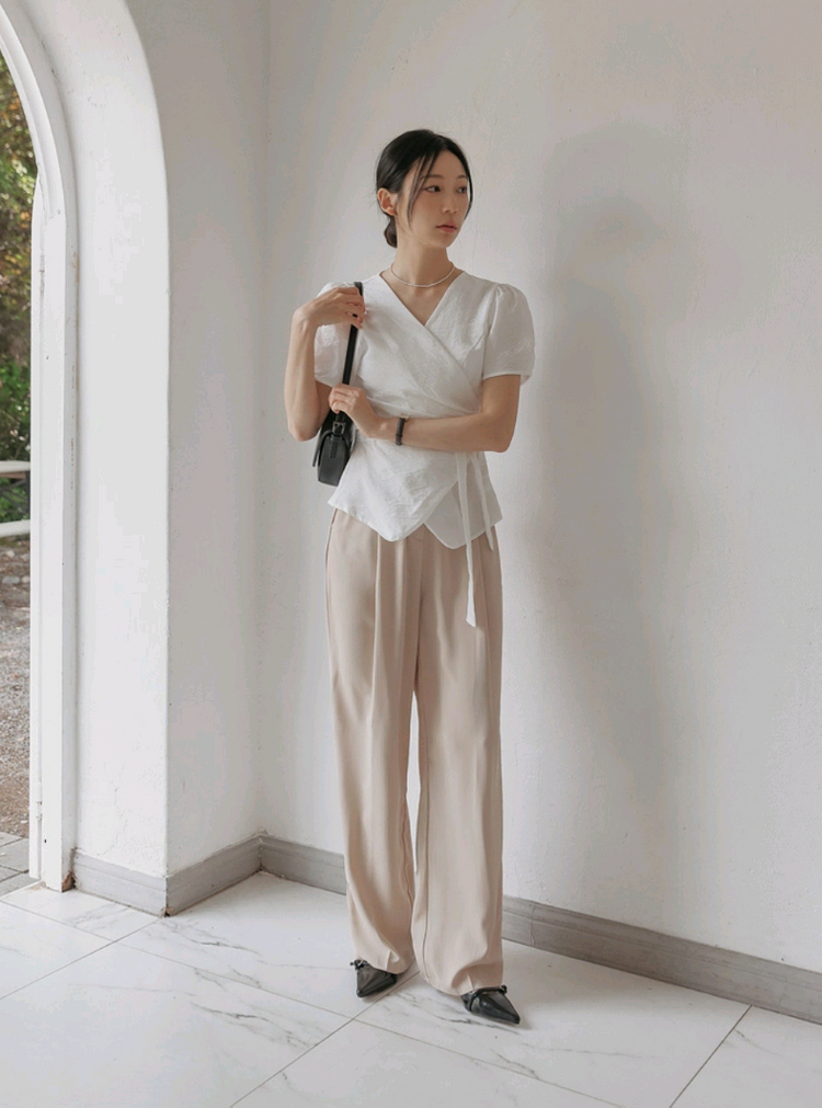 커먼유니크 밴딩 와이드 슬랙스 ( 스탠다드 2xl ) 이미지