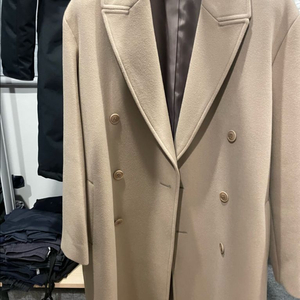 쿠어 MTR 캐시미어 더블 롱코트 이미지