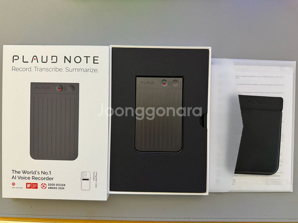 PLAUD NOTE 플라우드 노트 AI 녹음기 + 케이--0