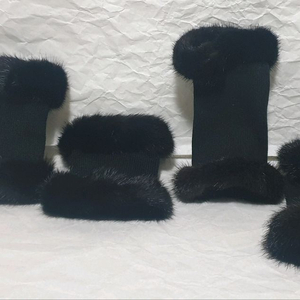 새제품 천연 밍크 핸드 워머 2종 각각판매