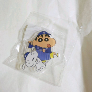 빽다방 짱구 콜라보 그립톡