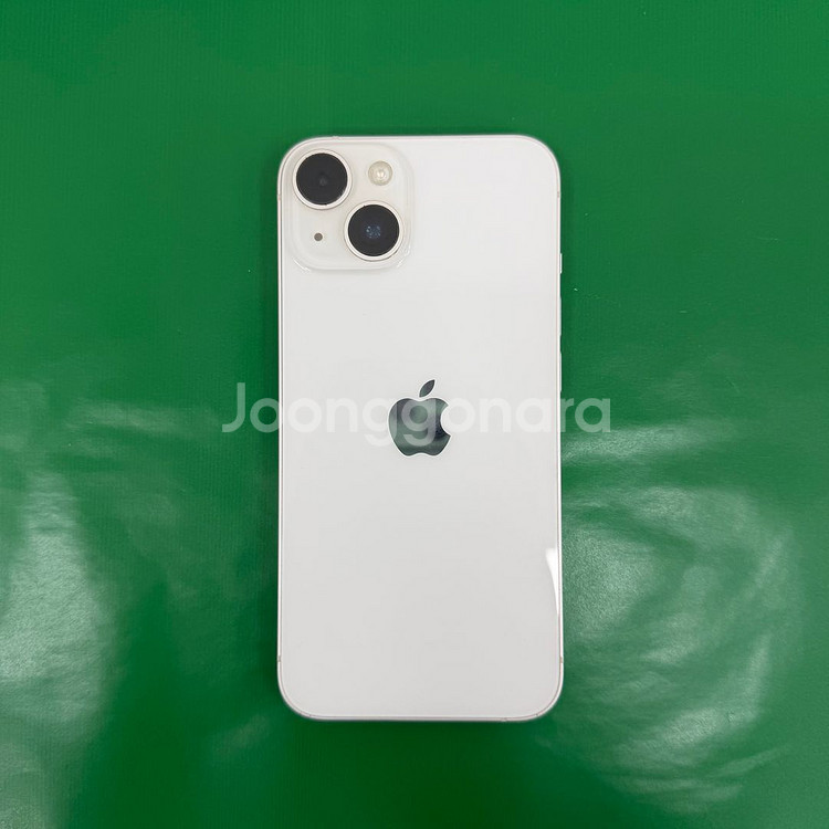 아이폰 14 화이트 128G + 애플 정품 케이블--0