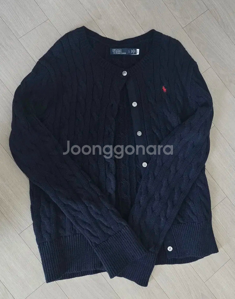 폴로 여성 가디건 정품--0