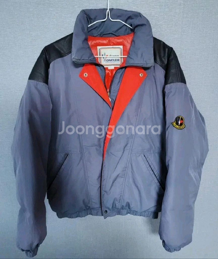 80s 몽클레어 x 아식스 콜라보 스키웨어 패딩 다운--0