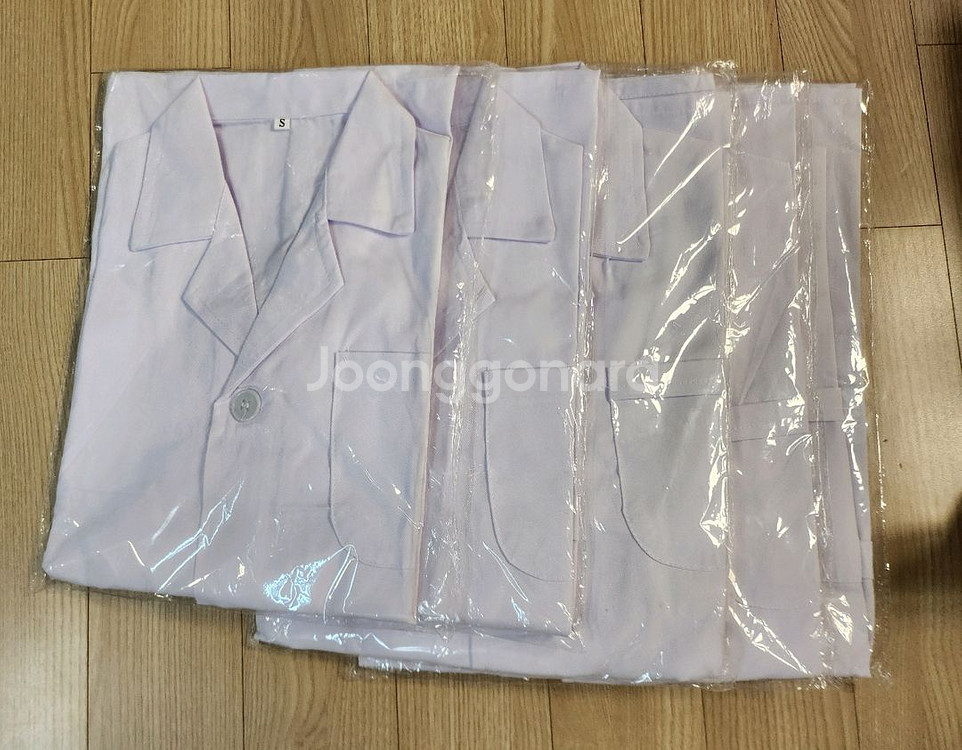 과학실험 가운 의사 가운 새상품--0
