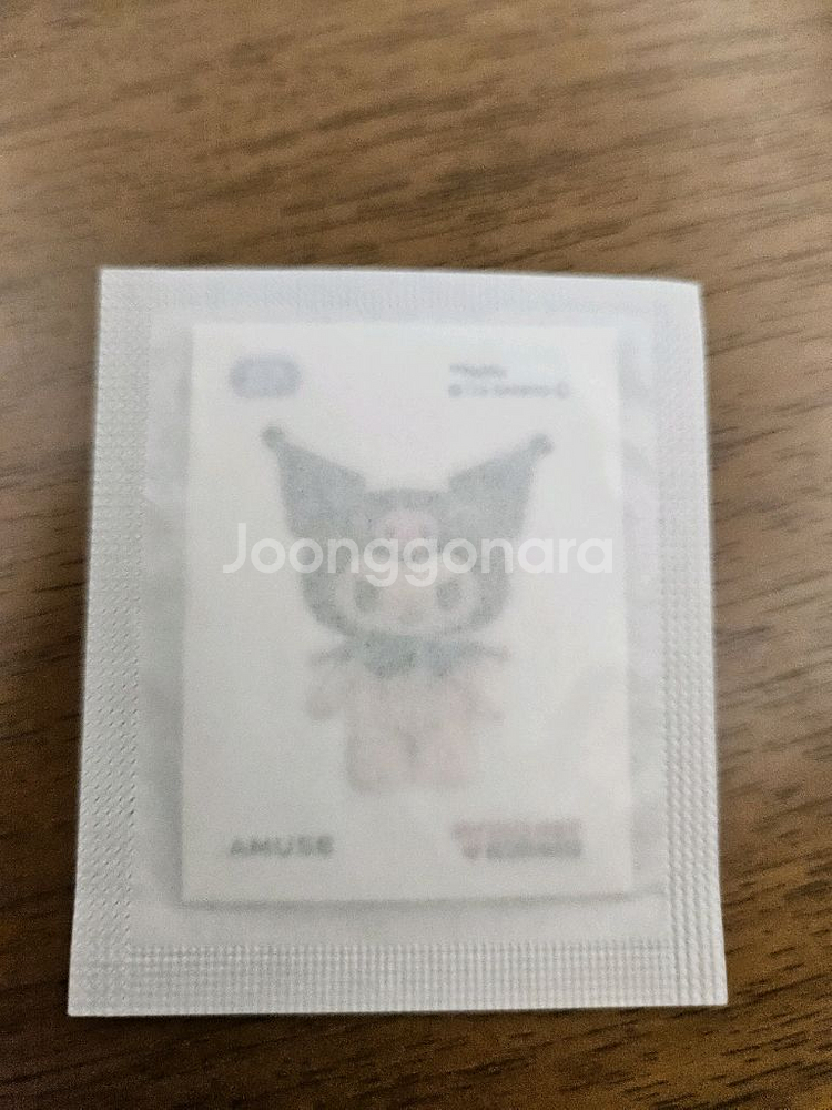 어뮤즈 쿠로미 콜라보 스티커 2종--2