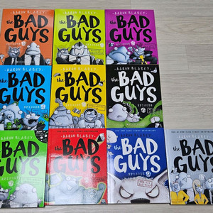 The Bad Guys 영어 원서 1-10권 세트, 배