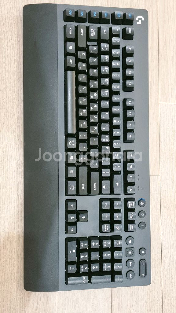 무선 게이밍 기계식 키보드 로지텍 G613 깨끗합니다--0