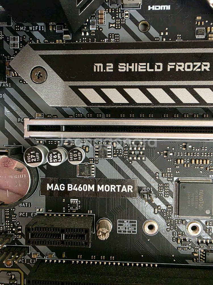 MSI B460M MORTAR + i7-10700 팝니--2