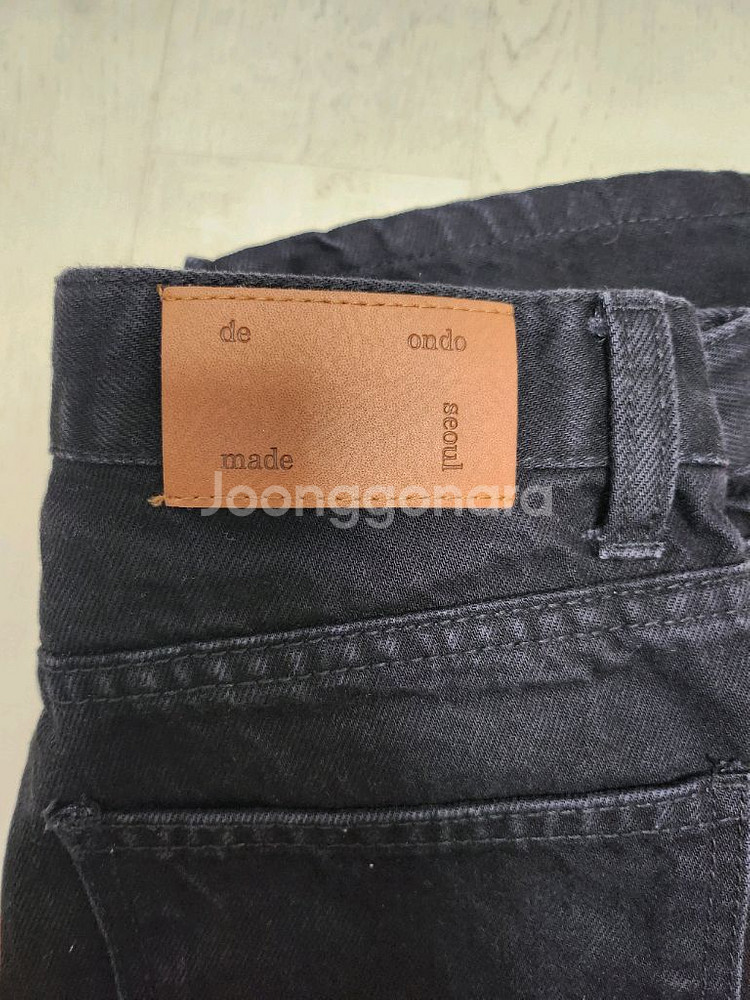 드온도 블랙진 가을 청바지(M)--4
