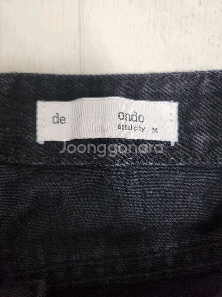 드온도 블랙진 가을 청바지(M)--3