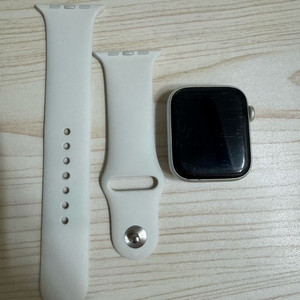 애플워치 se2세대 실버 44mm gps+셀룰러