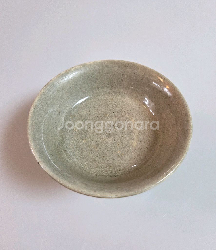 고미술품 조선시대 초기 조선청자잔--1