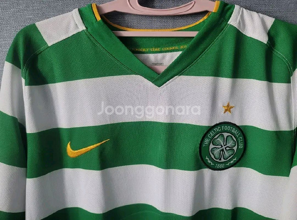 나이키 셀틱 08/09 시즌 피스컵 유니폼 L--1