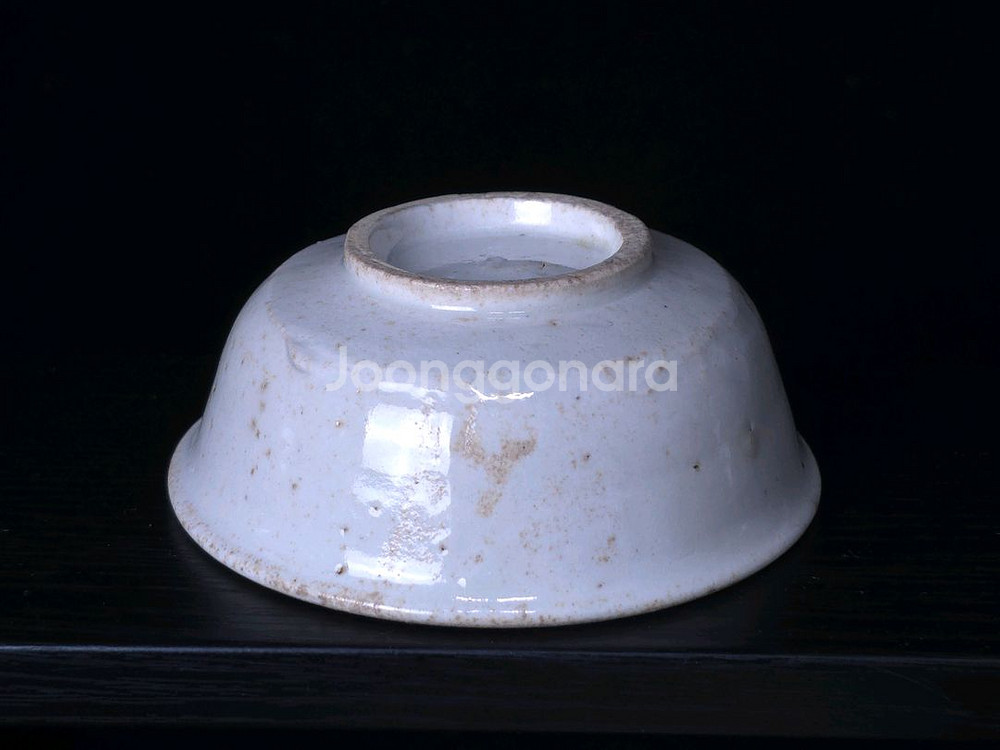 조선 백자 잔과 잔대--4