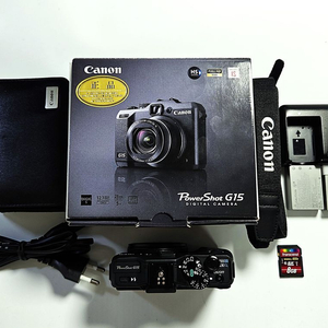 캐논파워샷 G15 신품급 팝니다