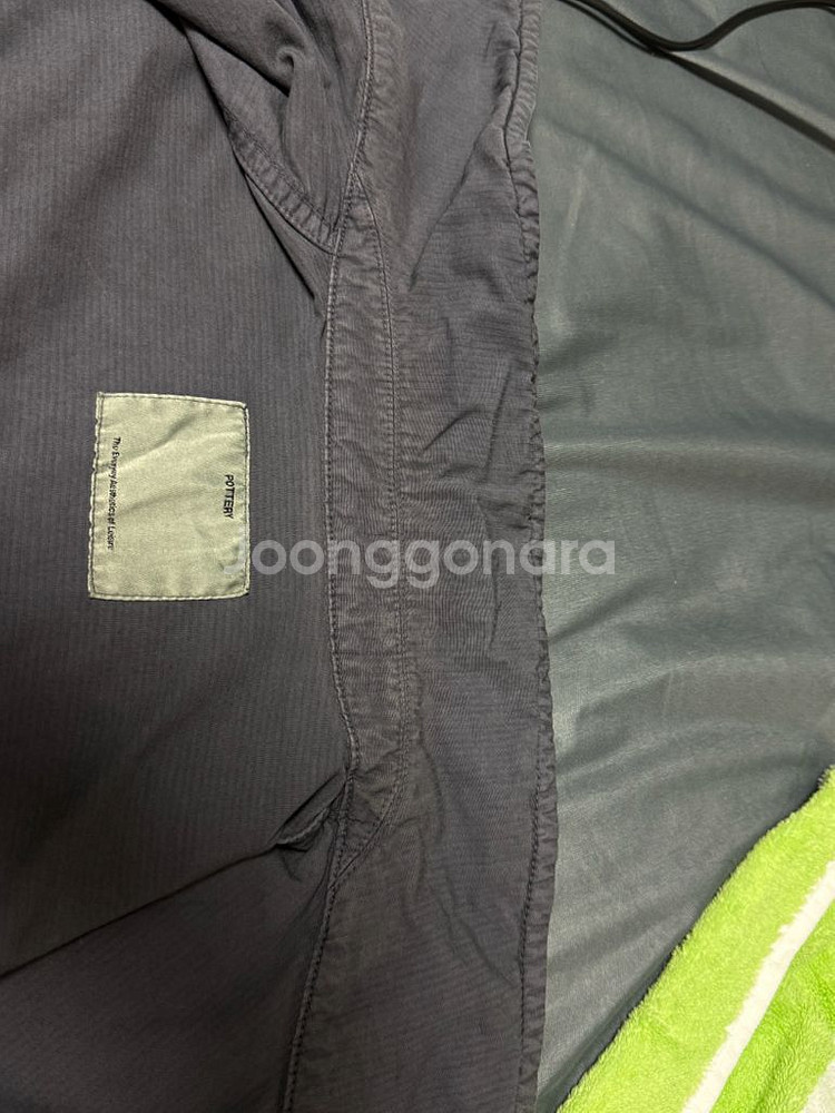 포터리 CWU Jacket 24ss 네이비 3사이즈--6