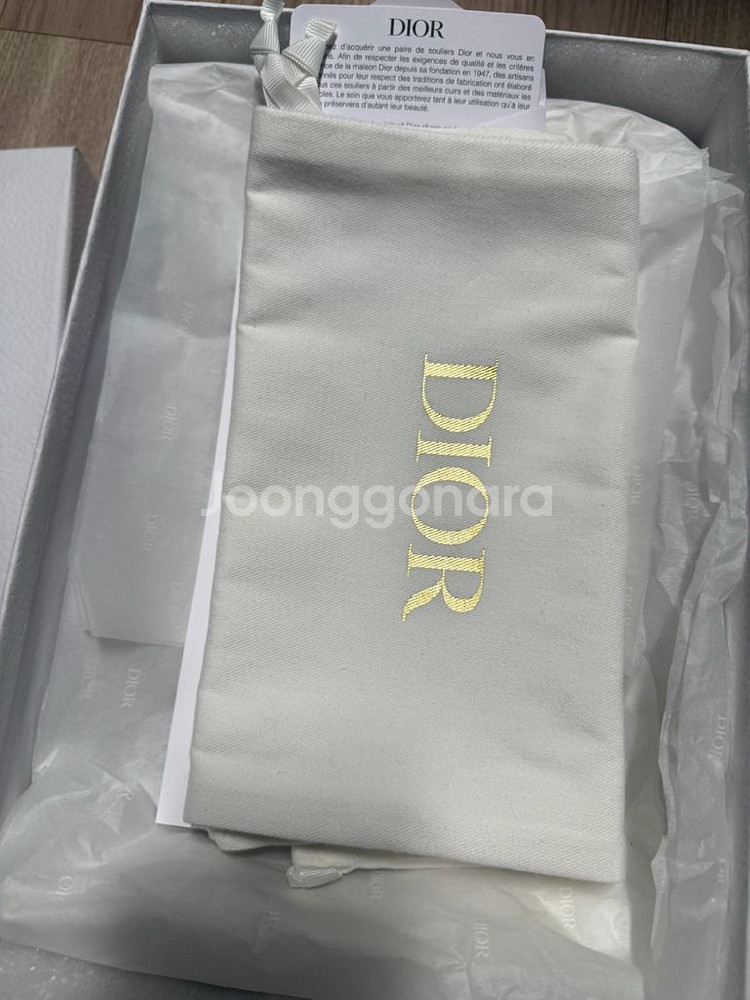 디올 디웨이 뮬 슬리퍼(35.5)--6