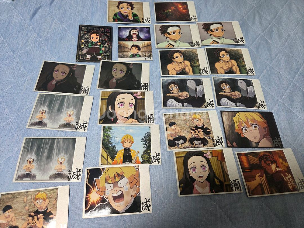 귀멸의 칼날 콜렉팅카드 탄지로 젠이츠 네즈코 일괄--0