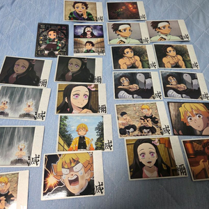 귀멸의 칼날 콜렉팅카드 탄지로 젠이츠 네즈코 일괄