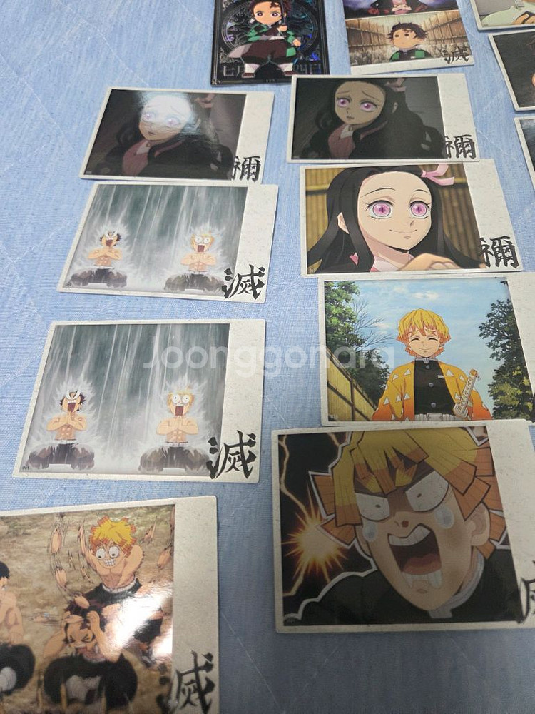 귀멸의 칼날 콜렉팅카드 탄지로 젠이츠 네즈코 일괄--2